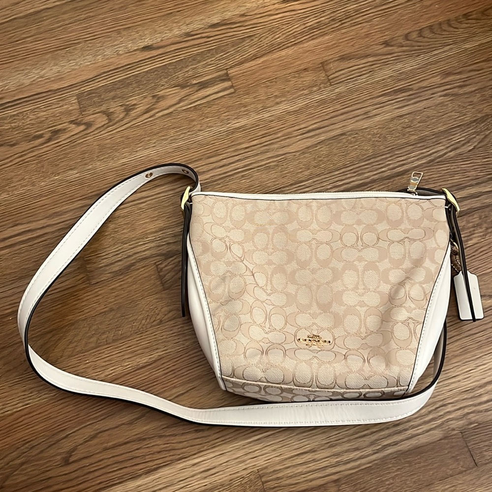 Coach cross body purse
